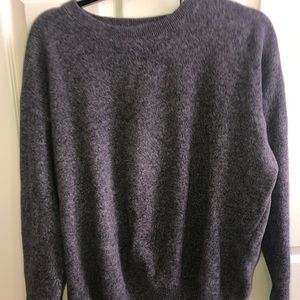 Gray sweater
